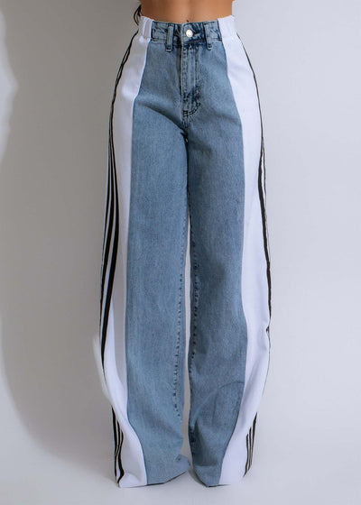 Lor | High Waist Straight-Leg Denim