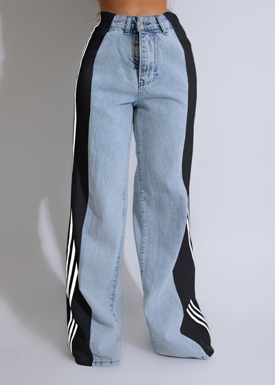 Lor | High Waist Straight-Leg Denim