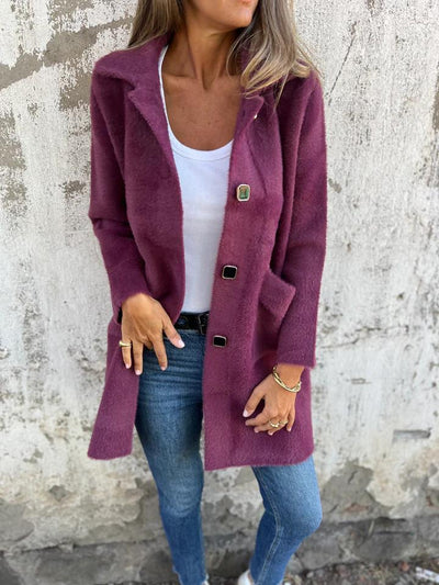 Annelore™ | Elegant Kappa med Revers