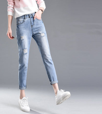 Regina | High Waist Slim Fit Jeans
