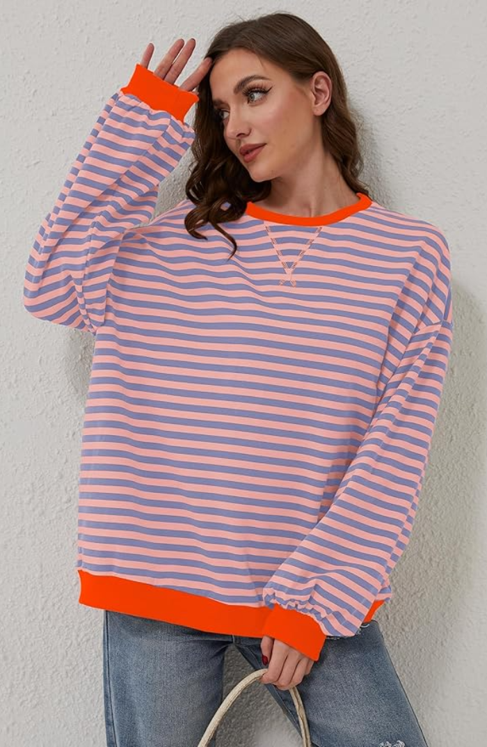 Giovanna Bellucci™ | Oversized Randig Tröja