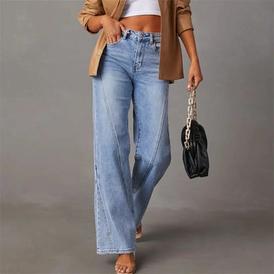 Jay | High Rise Flared Denim