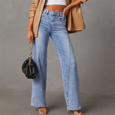 Jay | High Rise Flared Denim