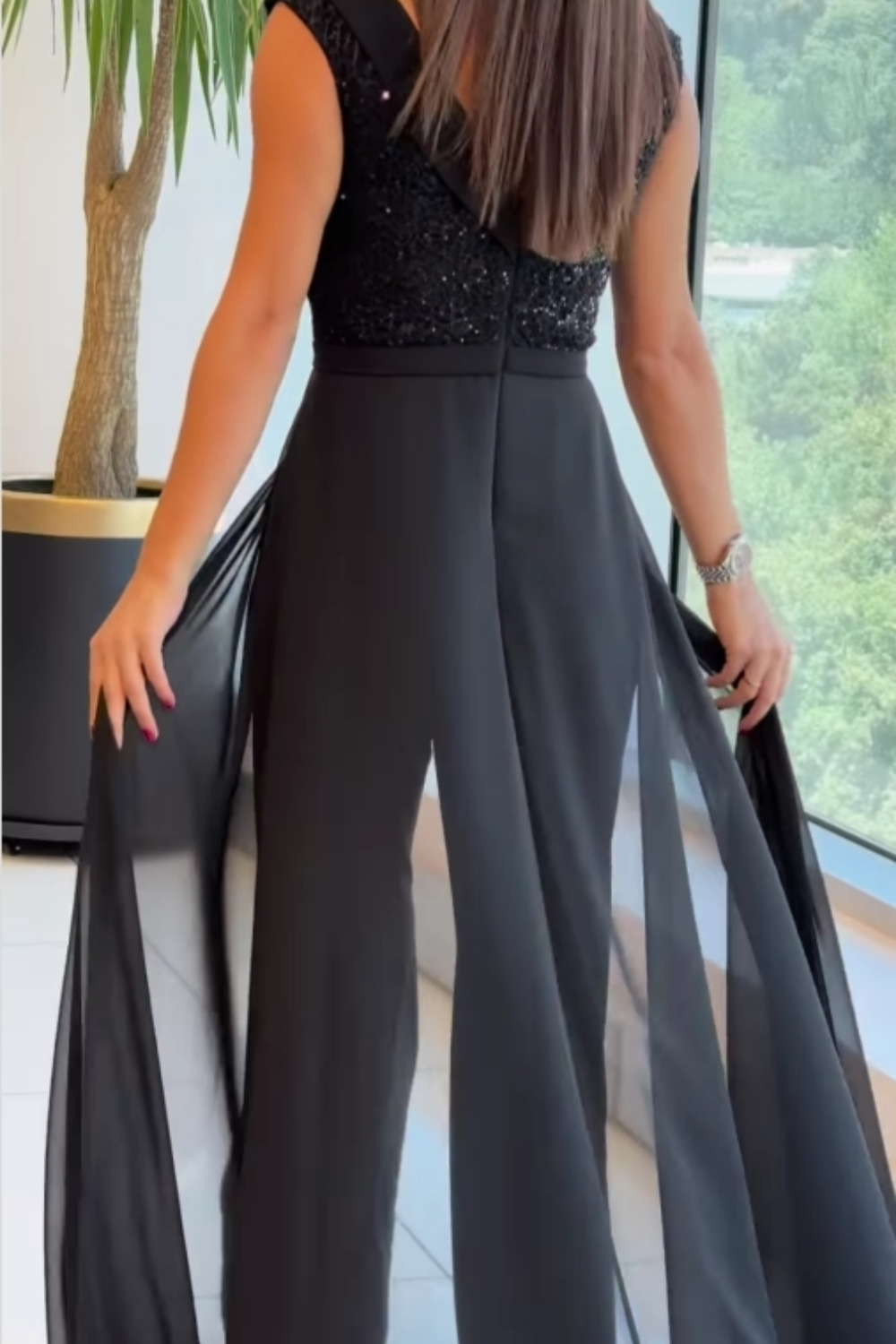 Tindra – Ärmlös Jumpsuit i Lyxig Komfort