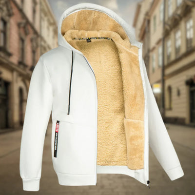Henrik™ - Hoodie med fleecefoder