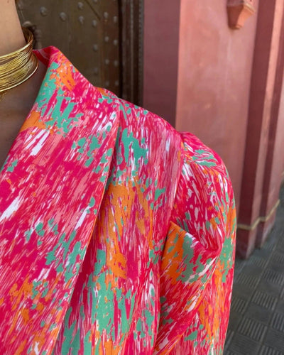 Marlee | Färgstark och avslappnad sommarbyxdress