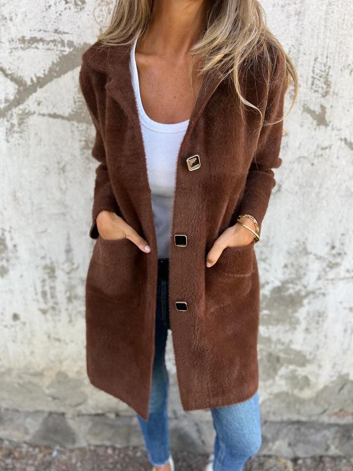 Annelore™ | Elegant Kappa med Revers