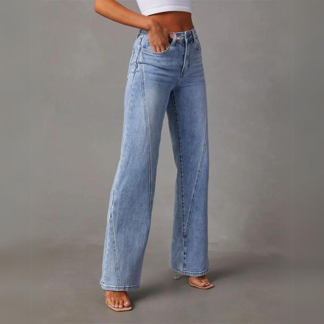 Jay | High Rise Flared Denim