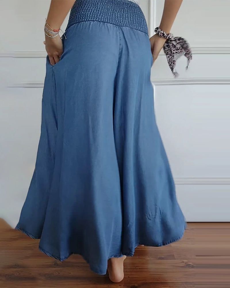 Line – Bekväm Byxa med Boho-känsla