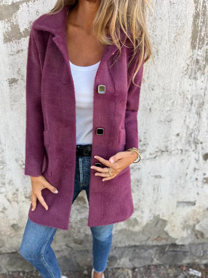 Annelore™ | Elegant Kappa med Revers