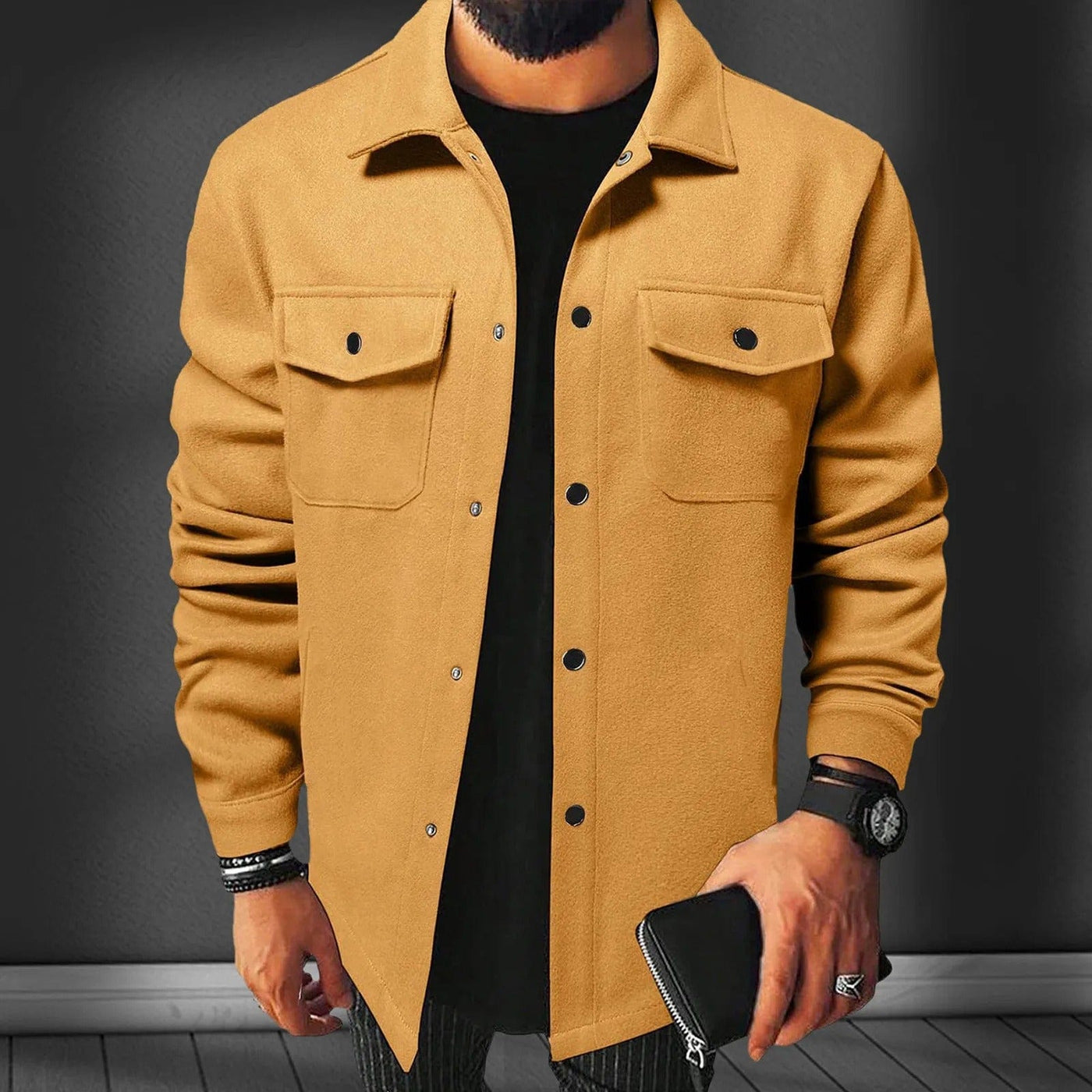 IronWool™ | Tungviktig Flanell-Ull Hybridskjorta