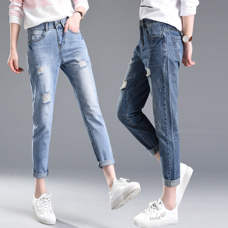 Regina | High Waist Slim Fit Jeans
