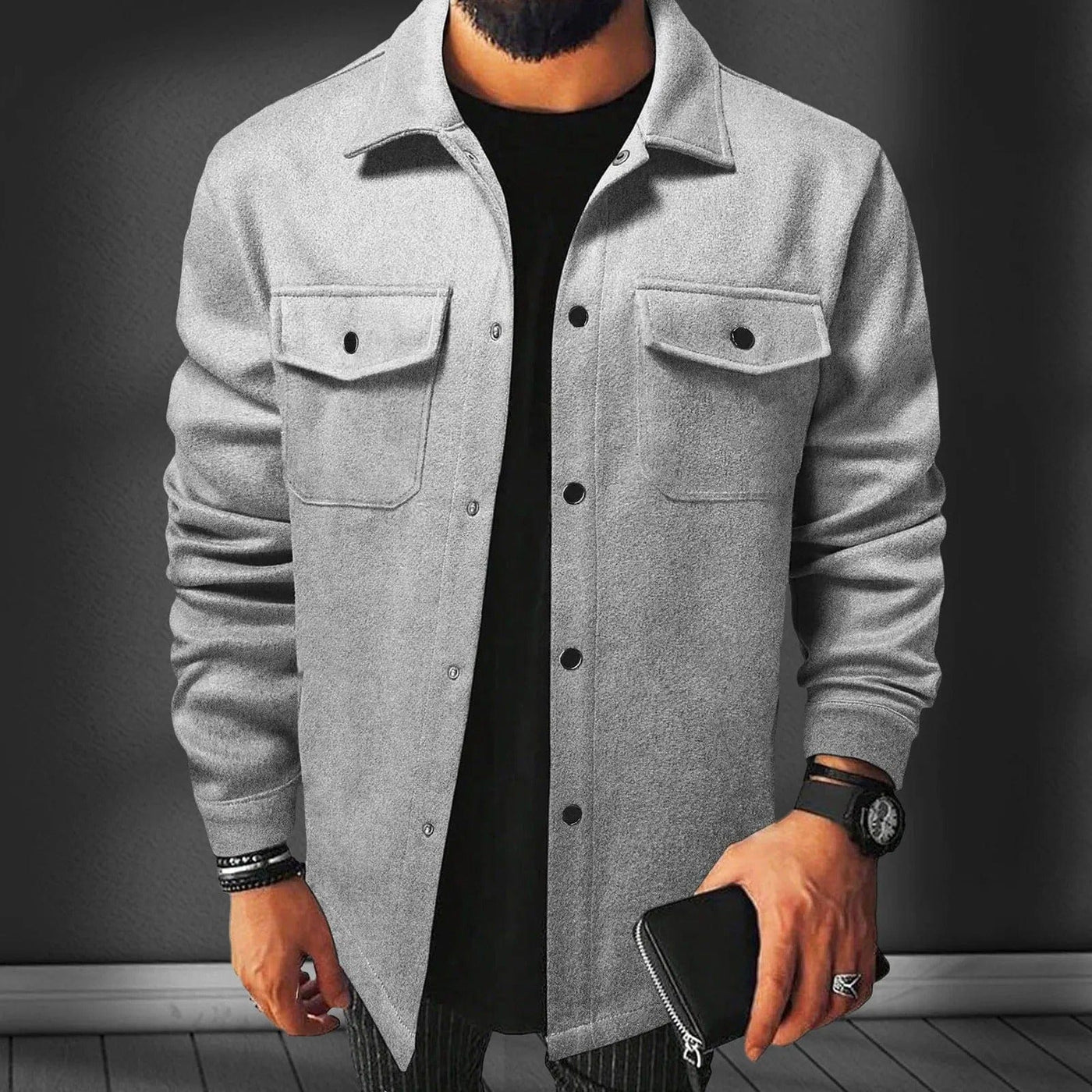 IronWool™ | Tungviktig Flanell-Ull Hybridskjorta