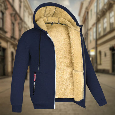 Henrik™ - Hoodie med fleecefoder