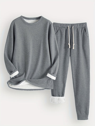 Sarline™ – Tvådelad Lounge Set med Komfort & Stil