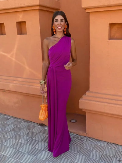 Lia | Elegant virkad klänning