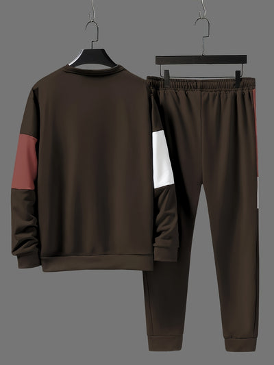 Aurelian | Herrset med Rundhalsad Tröja & Joggingbyxa