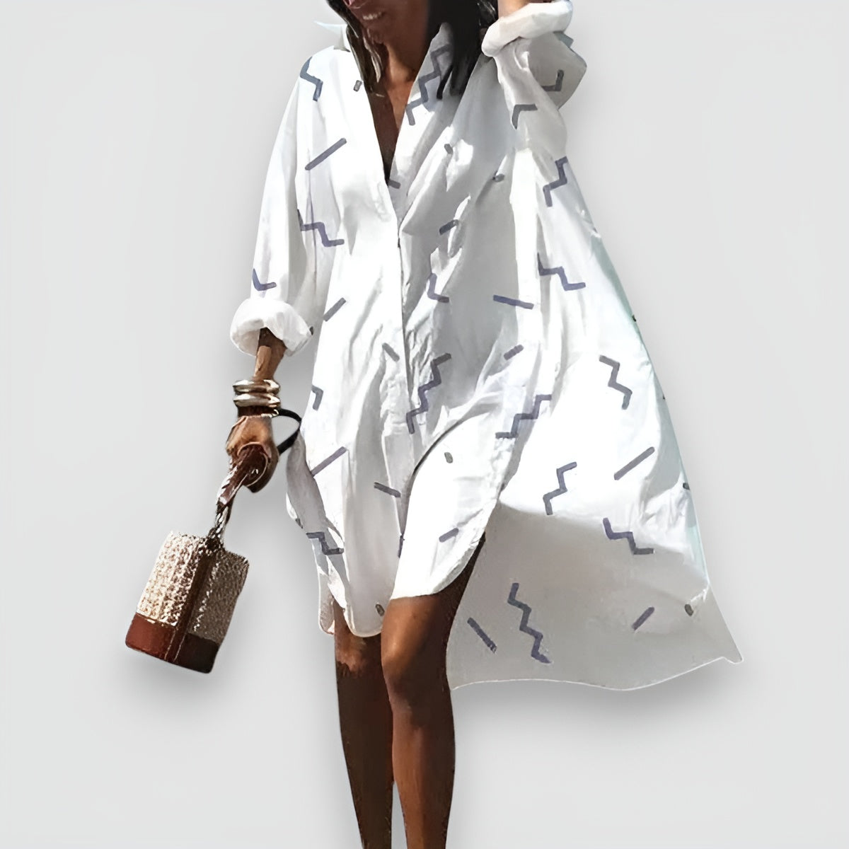 Frederique Dress – Skulptural Street Elegans