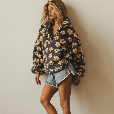 Daisy™ | Fleece Varm Bloom med Boho-Känsla
