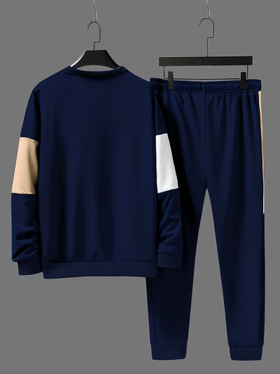 Aurelian | Herrset med Rundhalsad Tröja & Joggingbyxa