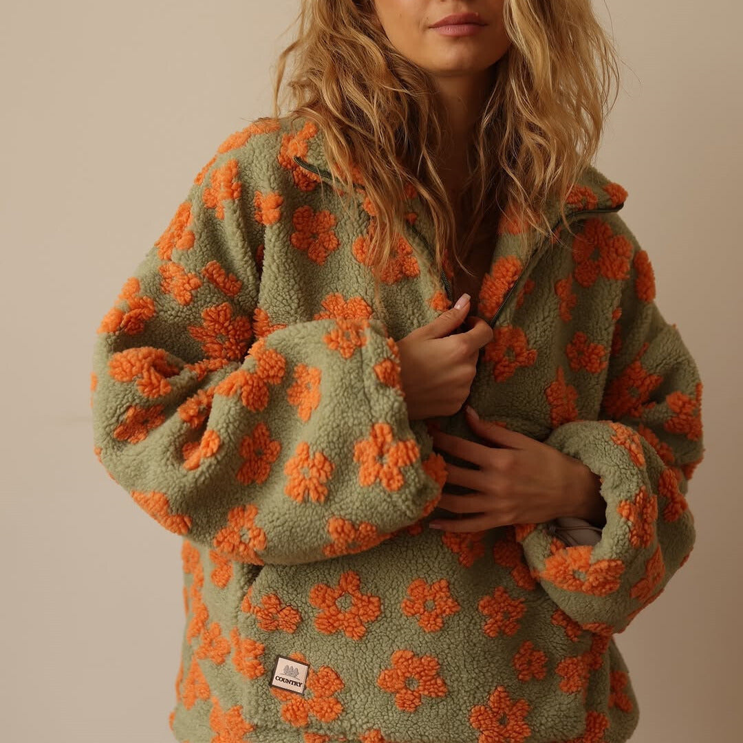 Daisy™ | Fleece Varm Bloom med Boho-Känsla