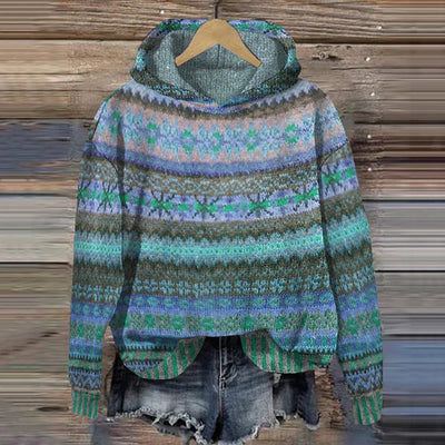 Norden™ | Retro Hoodie med Skandinavisk Stil