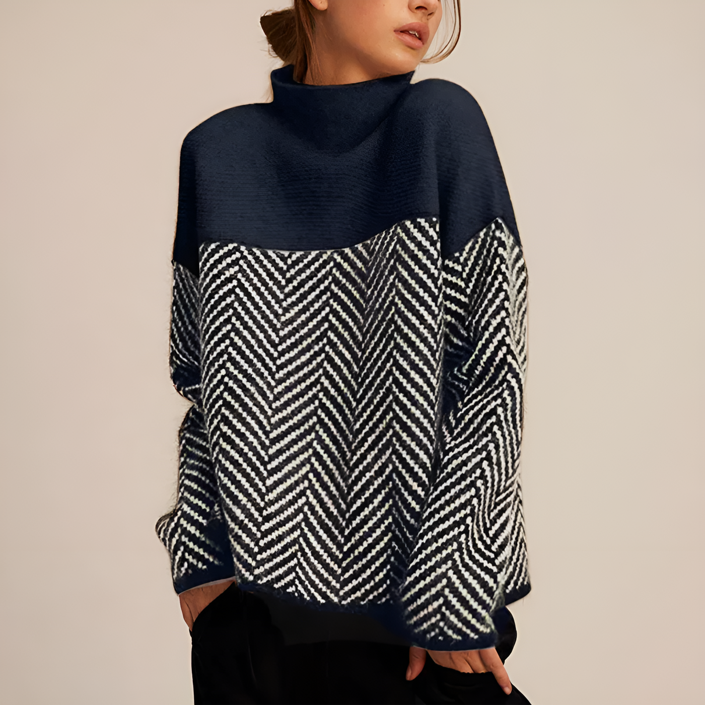 Amelia™ | Luxe Stickad Tröja med Tidlös Elegans