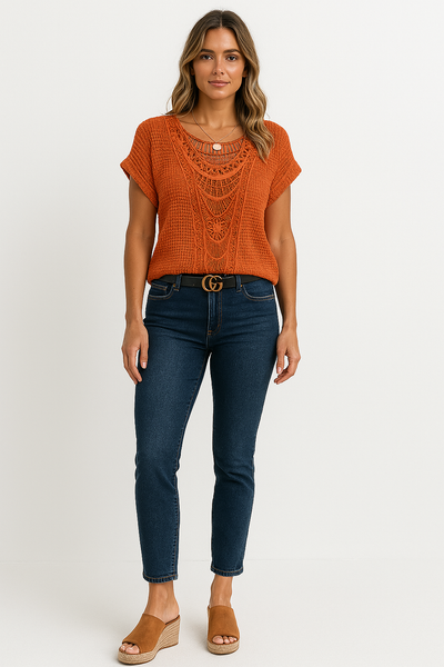 Hailey – Lös Blus med Elegant Touch