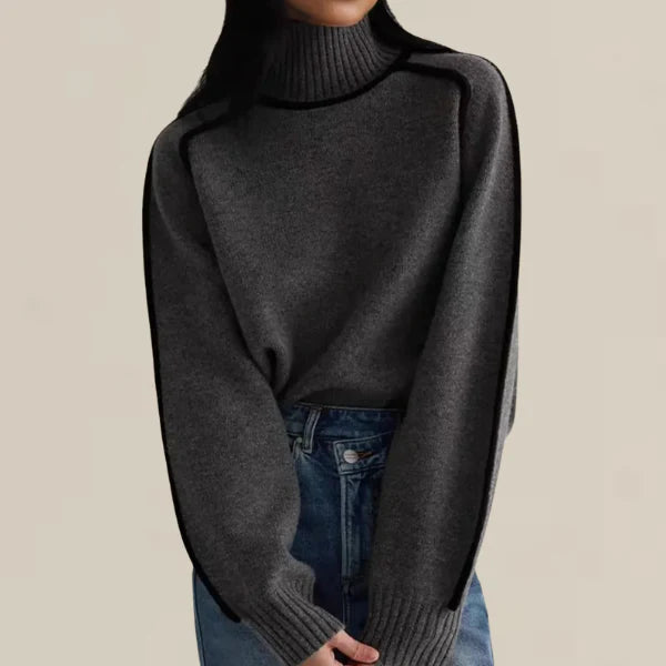 Chloé™ | Elegant Stickad Polotröja