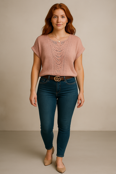 Hailey – Lös Blus med Elegant Touch