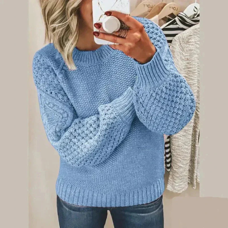 Jennifer™ | Luxe Stickad Tröja med Tidlös Elegans