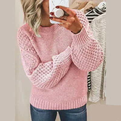 Jennifer™ | Luxe Stickad Tröja med Tidlös Elegans