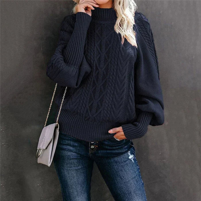 Isabella Morello™ | Flätstickad Polotröja