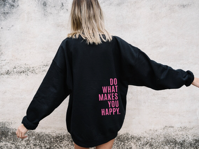 Glädje Hoodie™ | Oversized Hoodie med Mening och Komfort