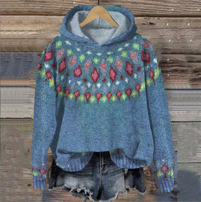 Norden™ | Retro Hoodie med Skandinavisk Stil