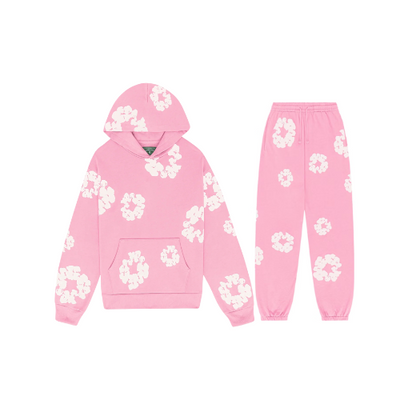 Gamla Stan Fit  - Unisex Viral Floral Träningsoverall med ikoniska tryck