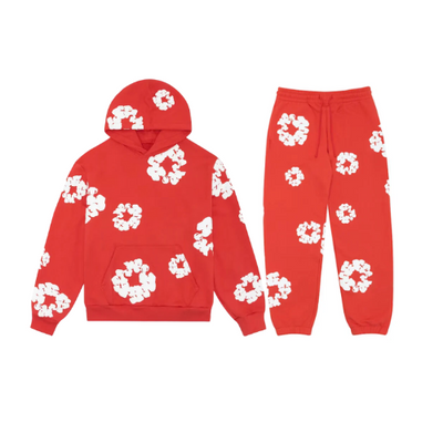 Gamla Stan Fit  - Unisex Viral Floral Träningsoverall med ikoniska tryck