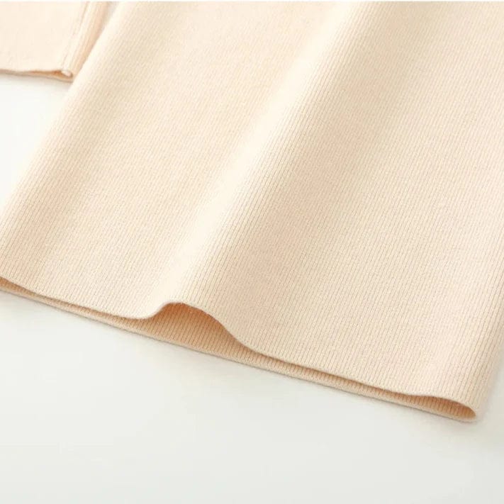 Rose | Wide-Leg Cashmere Knit Trousers