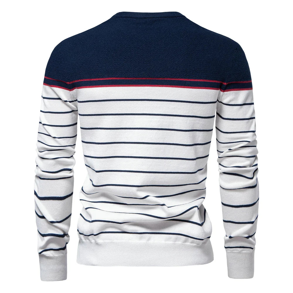 Javista™ | Herrtröja med Randdesign