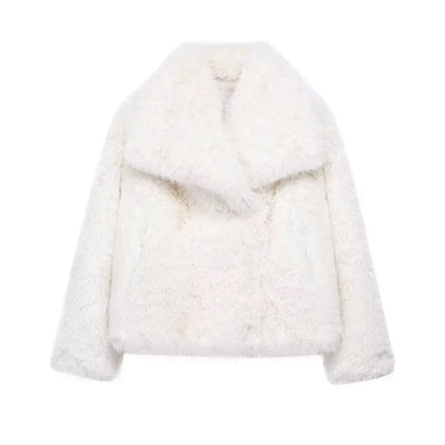 Hedda™ | Plush Crop Coat