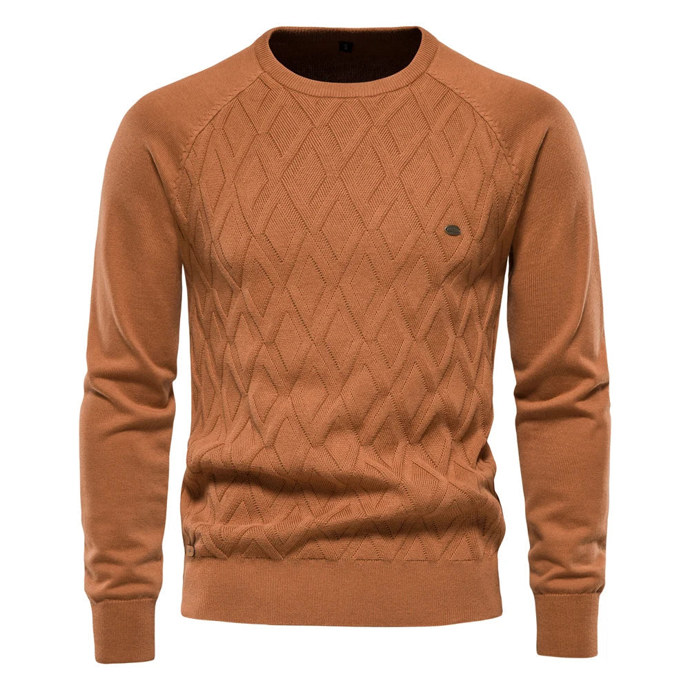 Javista™ | Herrtröja med Rutdesign