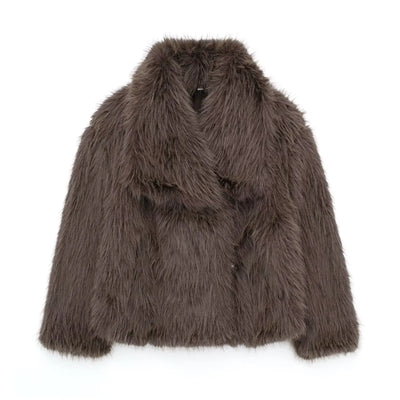 Hedda™ | Plush Crop Coat