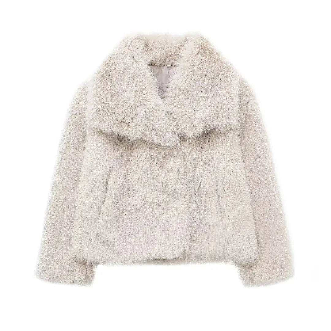 Hedda™ | Plush Crop Coat
