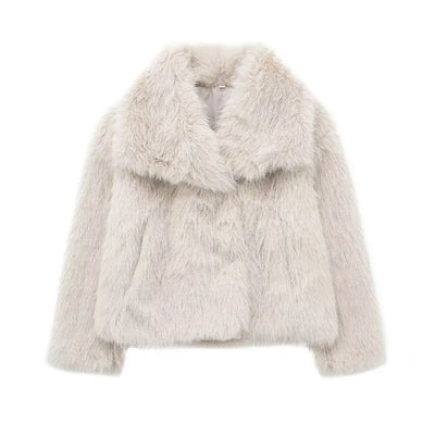Hedda™ | Plush Crop Coat