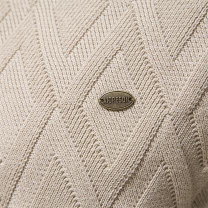 Javista™ | Herrtröja med Rutdesign