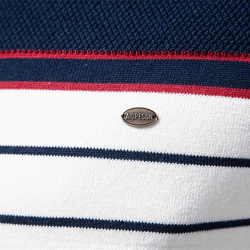 Javista™ | Herrtröja med Randdesign