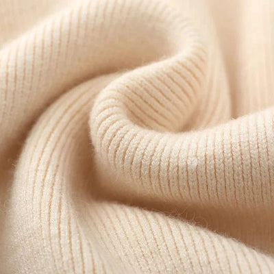 Rose | Wide-Leg Cashmere Knit Trousers