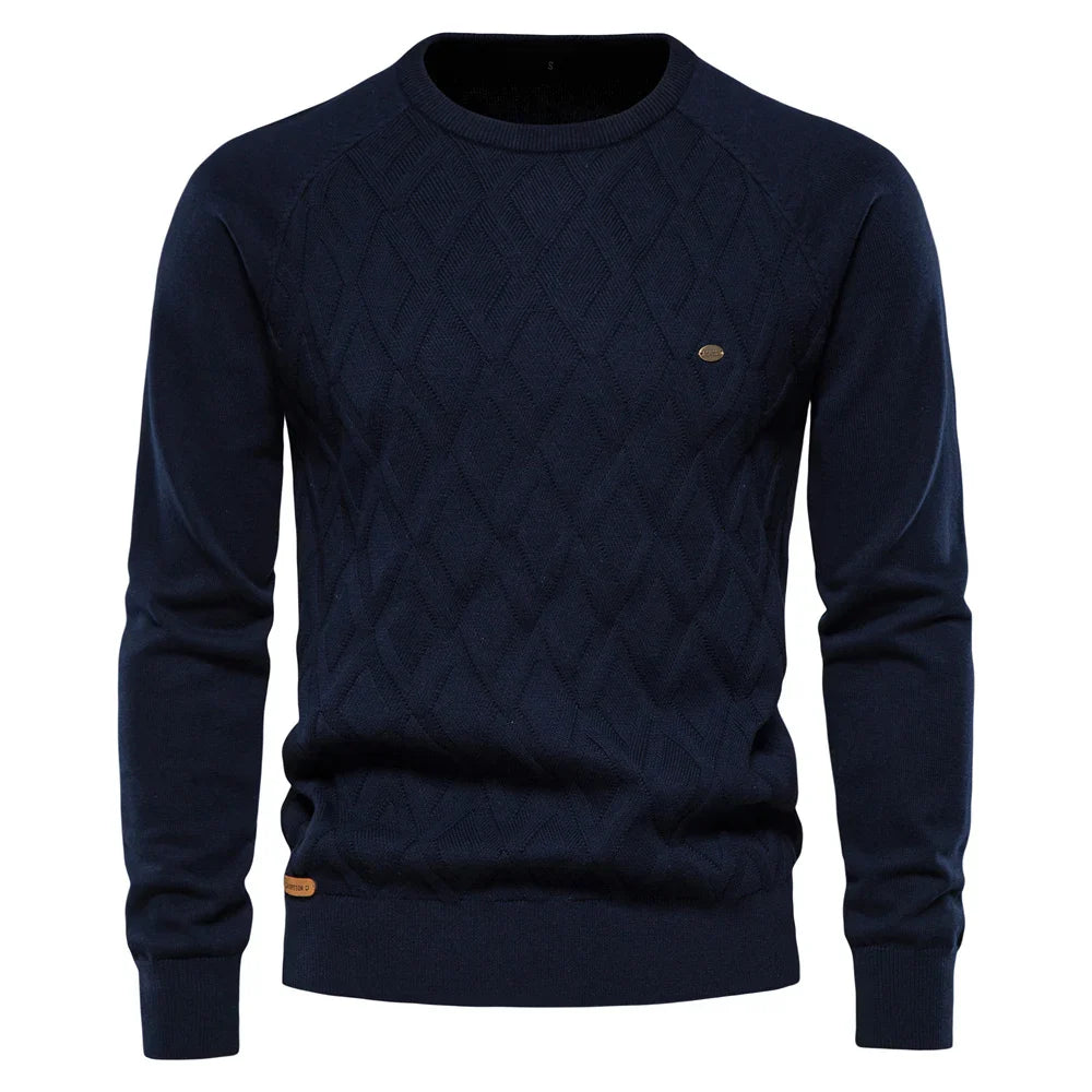 Javista™ | Herrtröja med Rutdesign