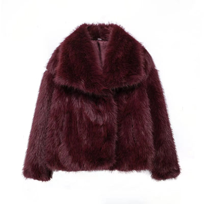 Hedda™ | Plush Crop Coat