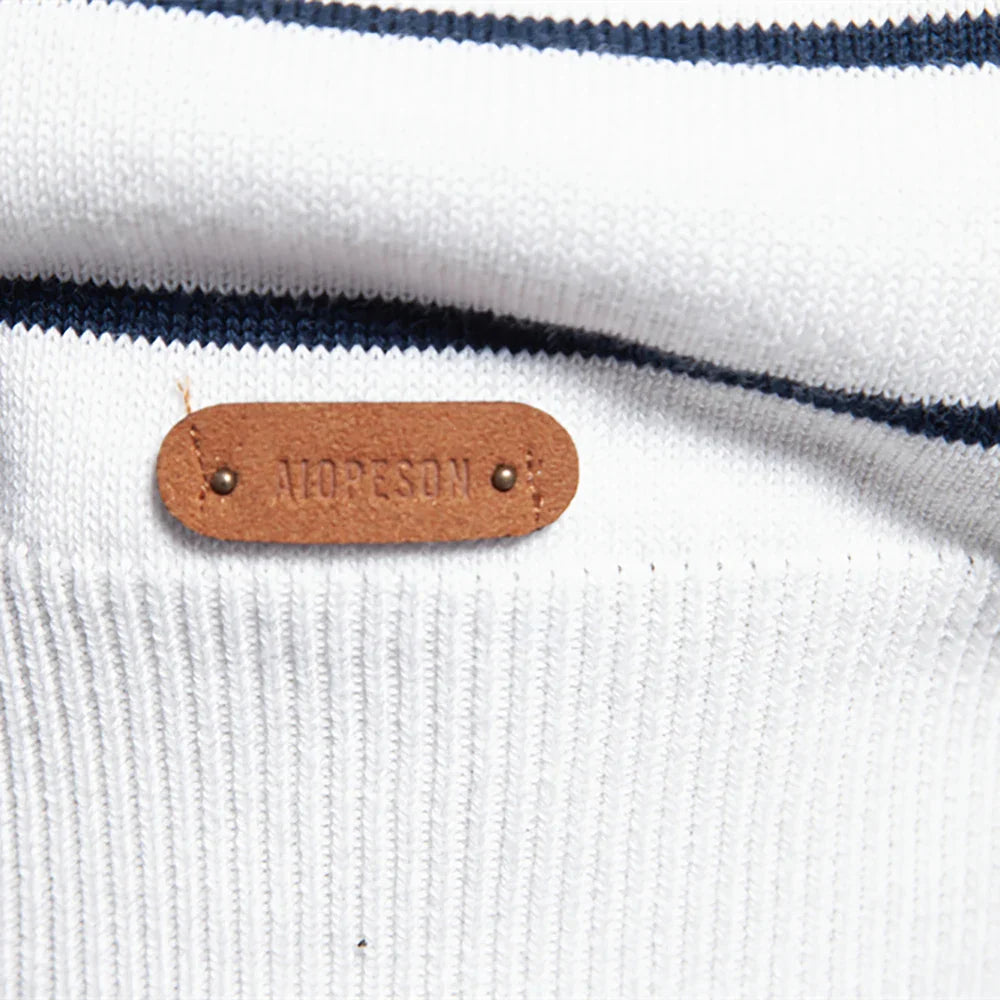 Javista™ | Herrtröja med Randdesign